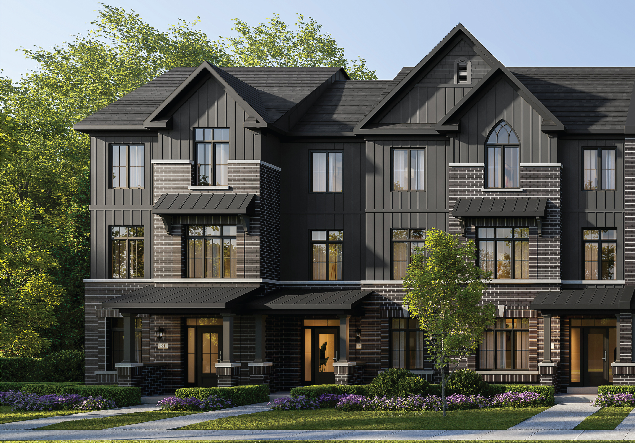 Deco Townhouse Elevation