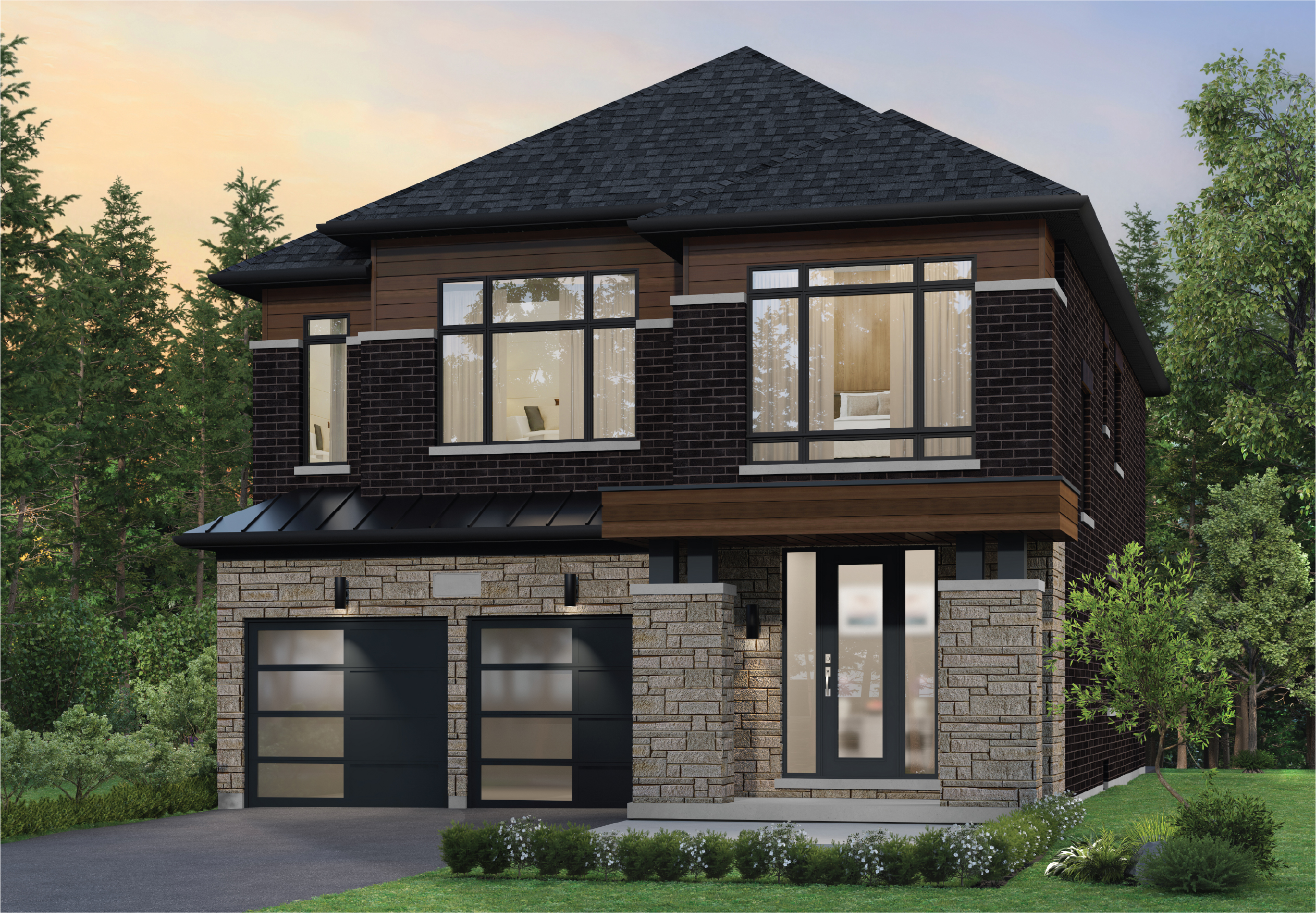 Opus Detached Home Elevation
